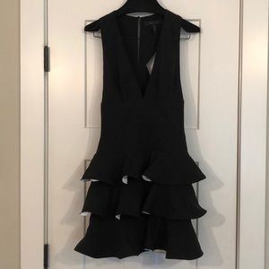 BCBG ruffle party dress